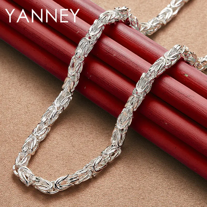 Collana Cordolo Da 3 Mm, Catena Cordolo In Argento Sterling Con Fermaglio Aragosta Sicuro, Argento Reale 925, Tutte Le Lunghezze, Unisex, Può Essere Ossidato - Italia - Foto 5