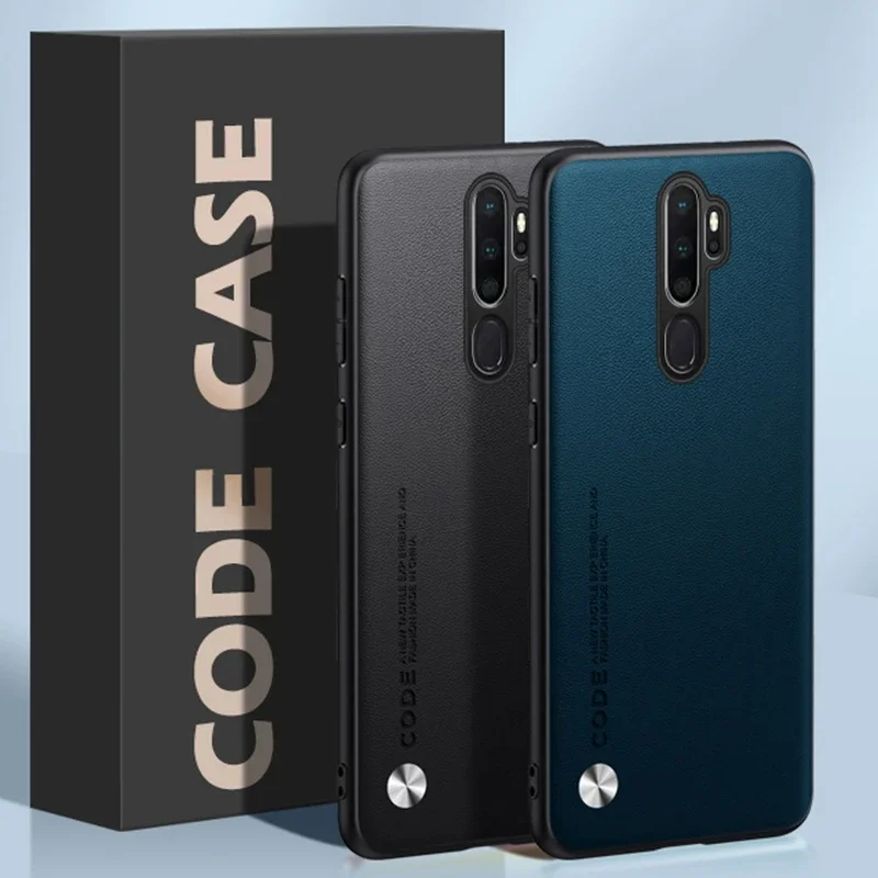 Premium Matte Silicone Shockproof Phone Case with Luxury PU Leather Finish