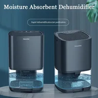 1000ML Electric Moisture Absorbent Dehumidifier With Basic Air Filter Automatic Shutdown Mute Portable Atmosphere Lamp for Home 1