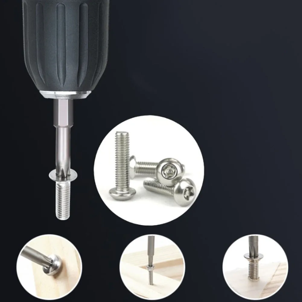 8 stücke Torx-schraubendreher Bit fünfzackigen Stern 50mm Länge Legierung Stahl Für Elektrische Schraubendreher Schraubendreher Bohrer Hand werkzeug – Detail 19
