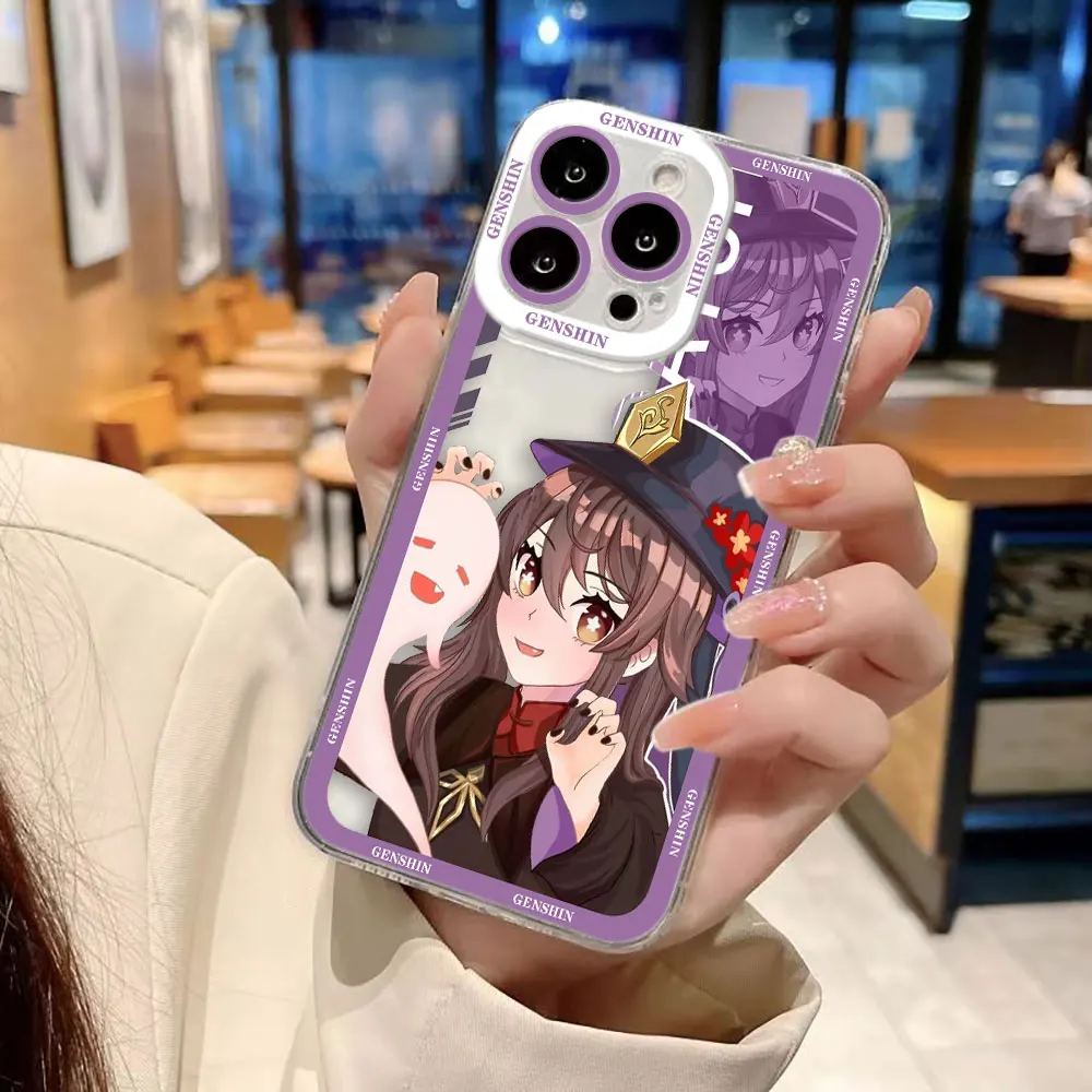 Xiao Rail Clear Phone Case – Genshin Impact Design