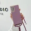 Purple With Lanyard