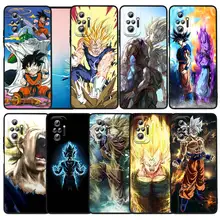 

Goku dragon ball animation For Xiaomi Redmi Note 11 10S 10 9T 9S 9 8T 8 7 6 Pro Plus Max 5G Black Soft Funda Capa Phone Case