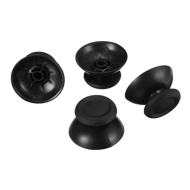 10pcs Plastic Black Analog Thumbstick Thumb Stick Replace For PlayStation 4 PS4 Controller Thumbstick Caps