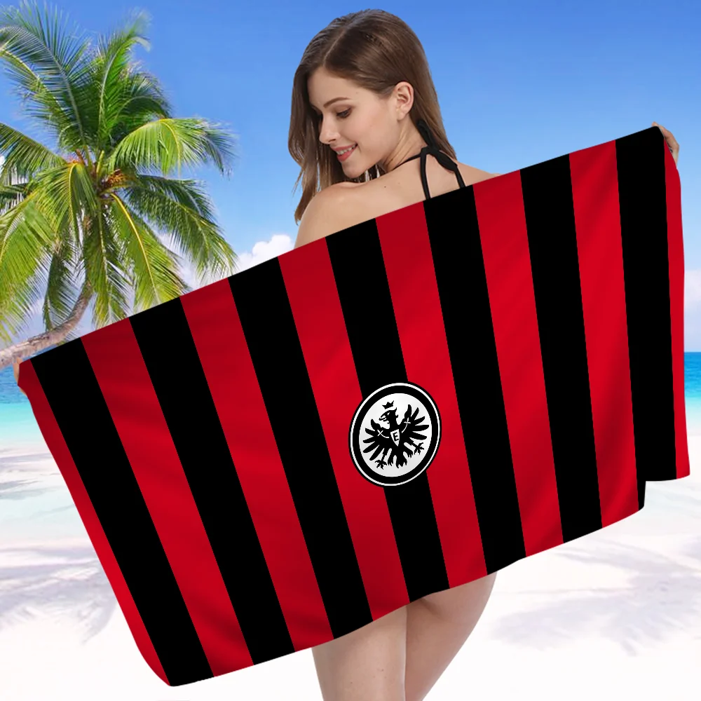 Football Club E-Eintracht F-Frankfurt Microfiber Beach Towel Absorbent Quick dry Soft Yoga Swimming Resort Climbing Towel 5