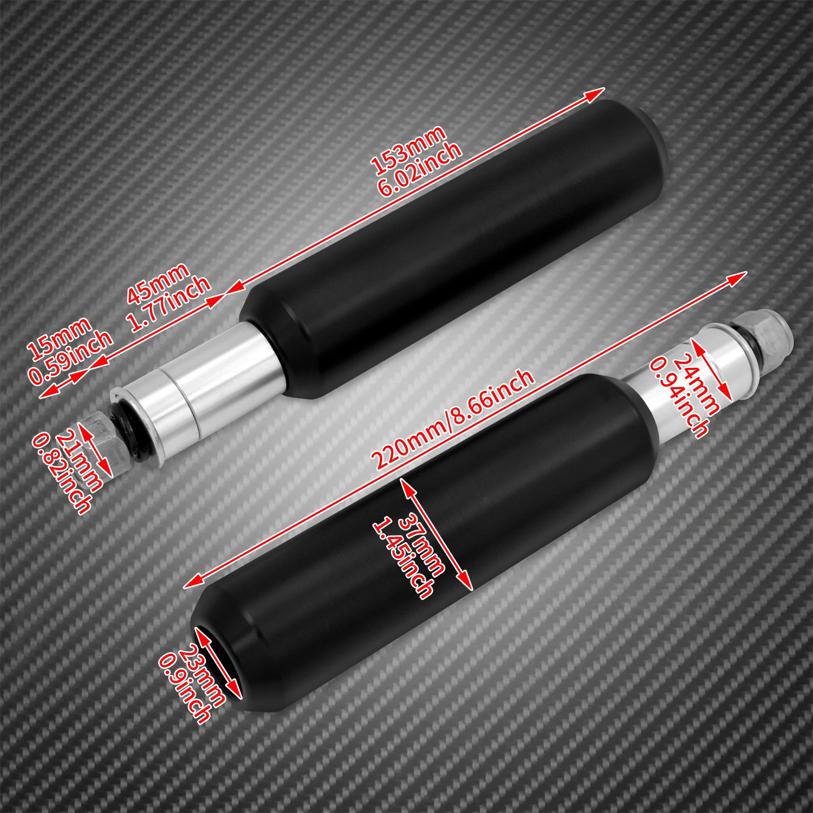 Motorcycle Upper Shock Mount Frame Sliders Falling Crash Guard Protector For Harley Dyna Street Bob FXDL 2006-17 Sportster 04-22 motorcycle accessories