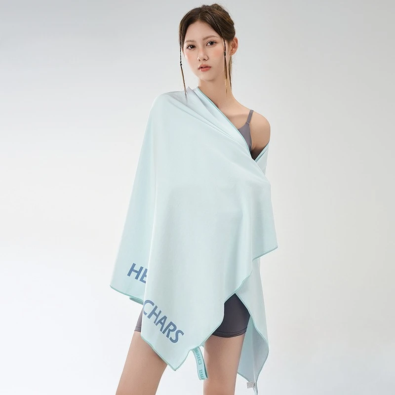 빠른 건조 후드 타월 판초, 수영, 해변, 가정용 목욕 가운, 흡수력 좋음
