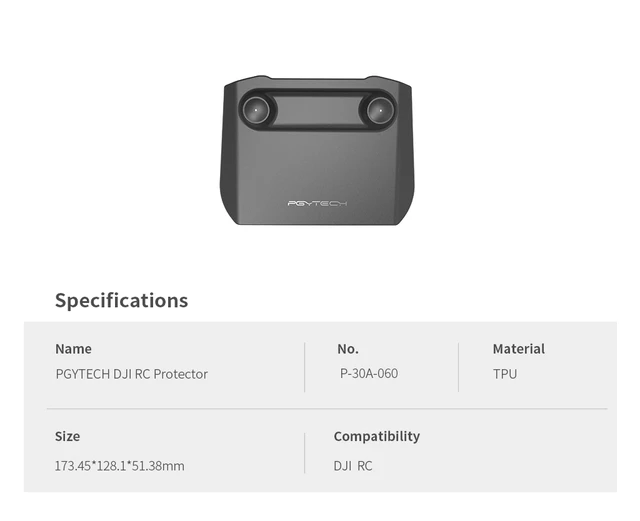 PGYTECH for Dji Mini pro Remote Control Cover Smart Controller