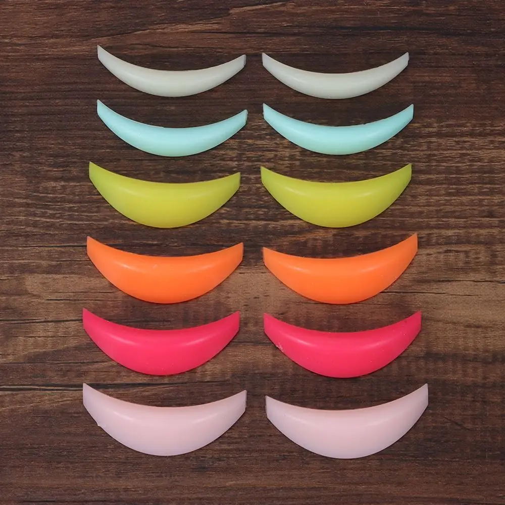 6 Pairs Eyelashes Lifting Kit Silicone Pad Eye Lash Lift Perm Pads Eyelashes Extension 3D Eyelash Curler Applicator Tools