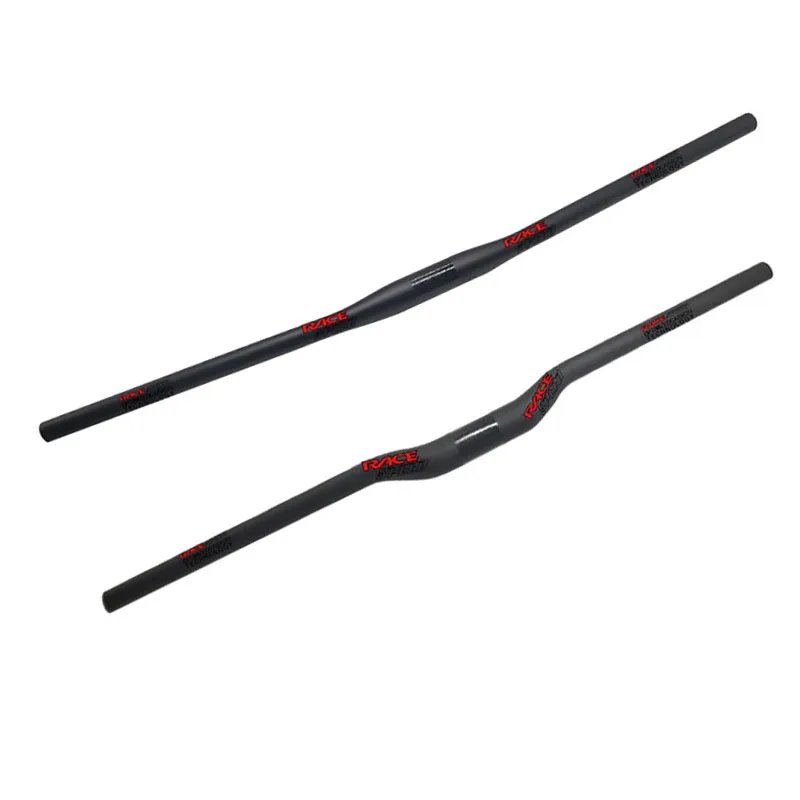 Mountain Bike Bicycle Handle Bar 31.8mm 600-780MM speed carbon handlebar flat rise MTB bar Bicycle handlebar
