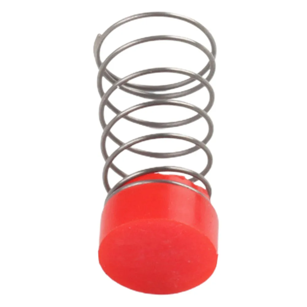 

10PCS Air Compressor Seal Pads Spring For Air Compressor Parts Red Valve Core Foot Protection Rubber Seal Pads Spring