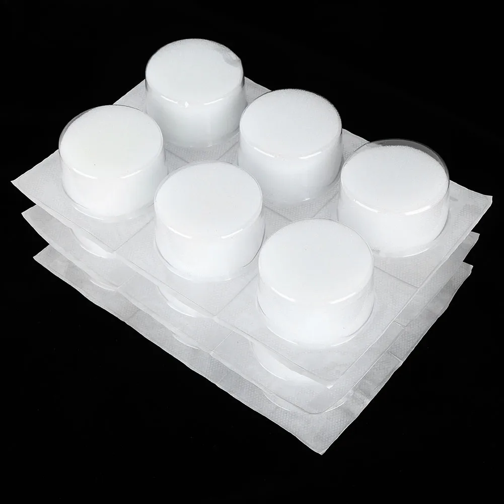 18pcs Disposable Tattoo Needle Cleaning Cup Professional Sterilize Foam Sponge Caps Cups Tattoo Needles Clean Tools Supplies 48 32 16 8pcs disposable tattoo dip foam for tattoo needle dip foam cleaning cup clean dip tattoo supplies tattoo accessories