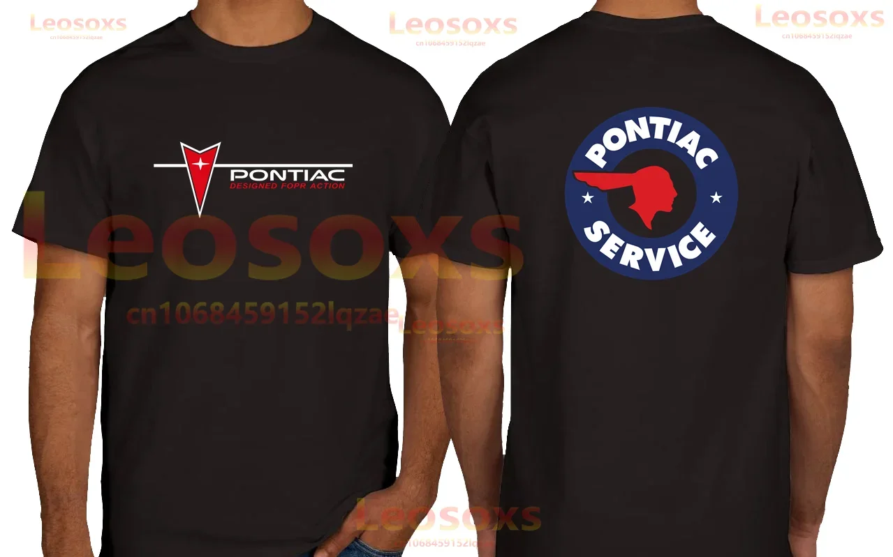 

[TEW] 2024 Men's Summer Cotton Printed Pontiac Firebird Trans am Leosoxs T-Shirt S-6XL Street Versatile Women's Short Sleeve
