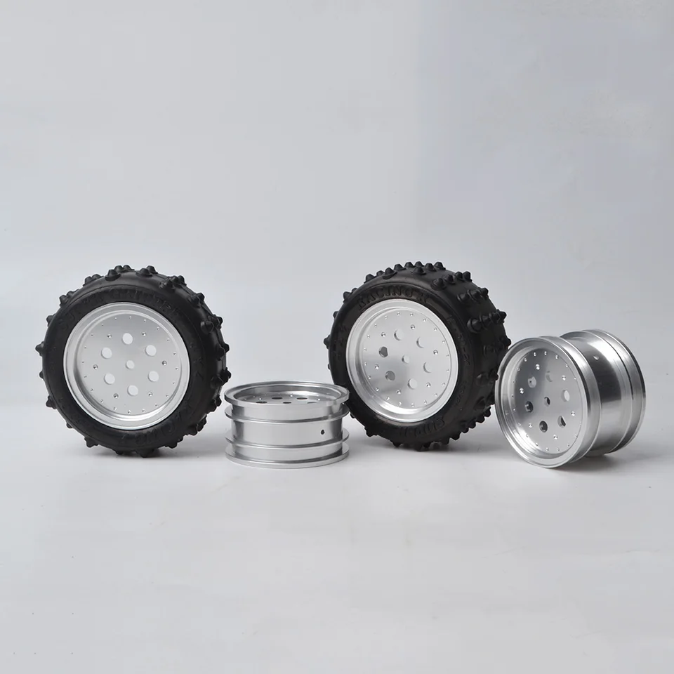 TAMIYA 1/10 front and rear block tires set hotshot boomerang super sabre bigwig TAMIYA 1/10 front and rear block tires set hotshot boomerang super sabre bigwig