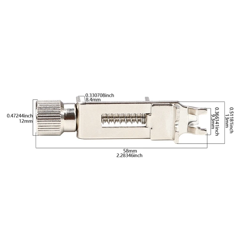 Electric Guitar Tremolo Bridge Adjuster Guitar Tremolo System Intonating Tool Bridge Intonation Tool Repair Parts