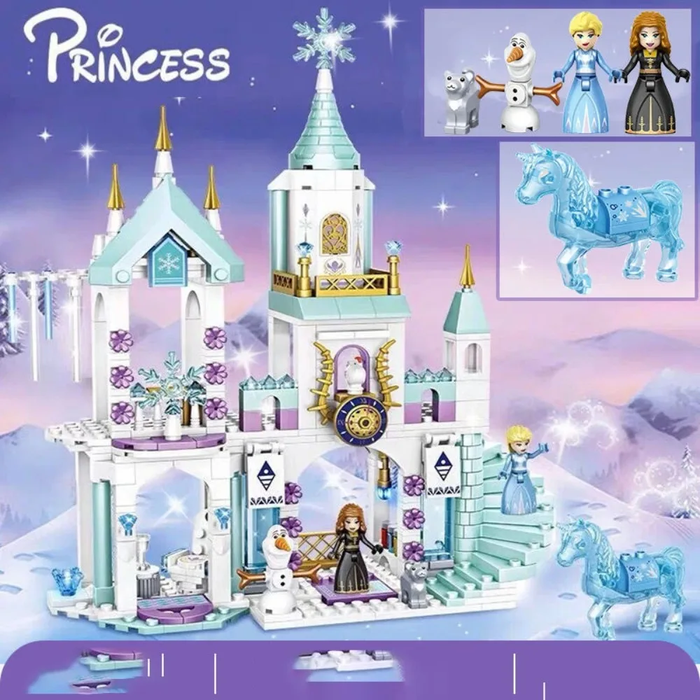 Château de Glace La Reine des Neiges - Blocs de construction