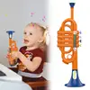 Trumpet Toy For Kids Boys Educational Simulated Trumpet Instruments Toy Children's Early Childhood Musical Instrument For Boys 3