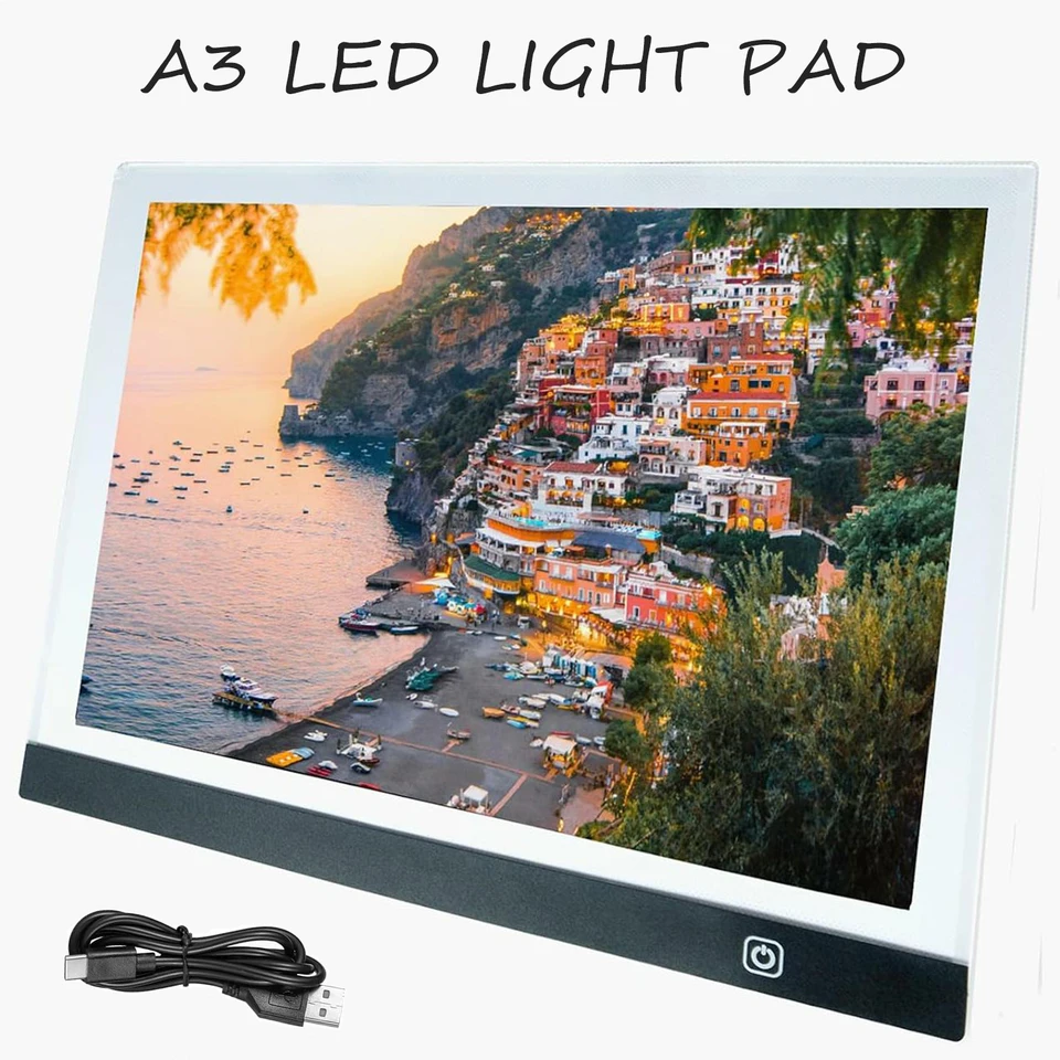 Led Lichtpad Für Diamond Painting Und Skizzieren Helligkeit Einstellbar_voghion.com