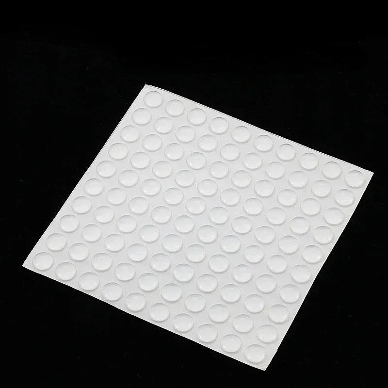 100Pcs/sheet Self Adhesive Door Stopper Clear Rubber Cushion Protective Pads Soft Anti Slip Shock Absorber Pads-Dampe Feet Pads
