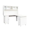 Particle Board+MDF White Home Office Computer Desk 3