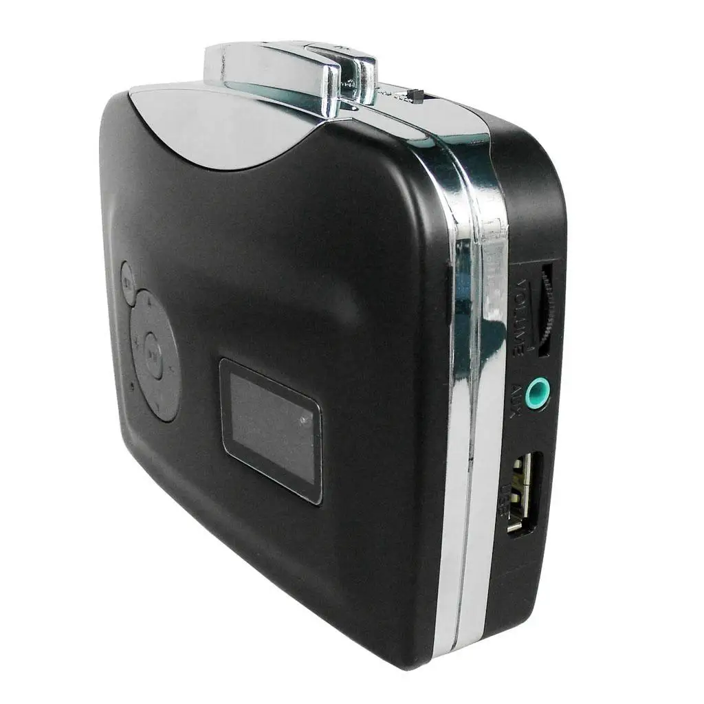 Portable Cassette Tape Player, Convert Cassette Tape Music MP3 Format Audio Automatically, USB MP3 Adapter Converter
