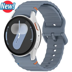 Original Silicone Band for Galaxy Watch - Universal Size Strap (Official Blue)