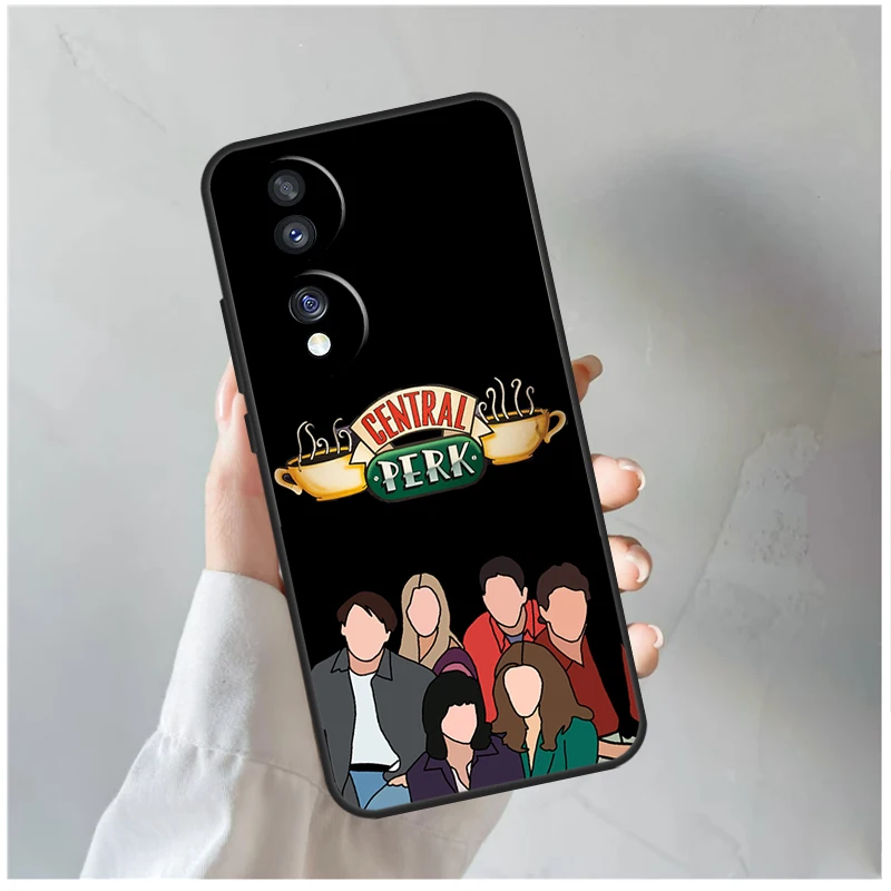 Central Perk Friends Themed Protective Smartphone Case - Chic Design Cover