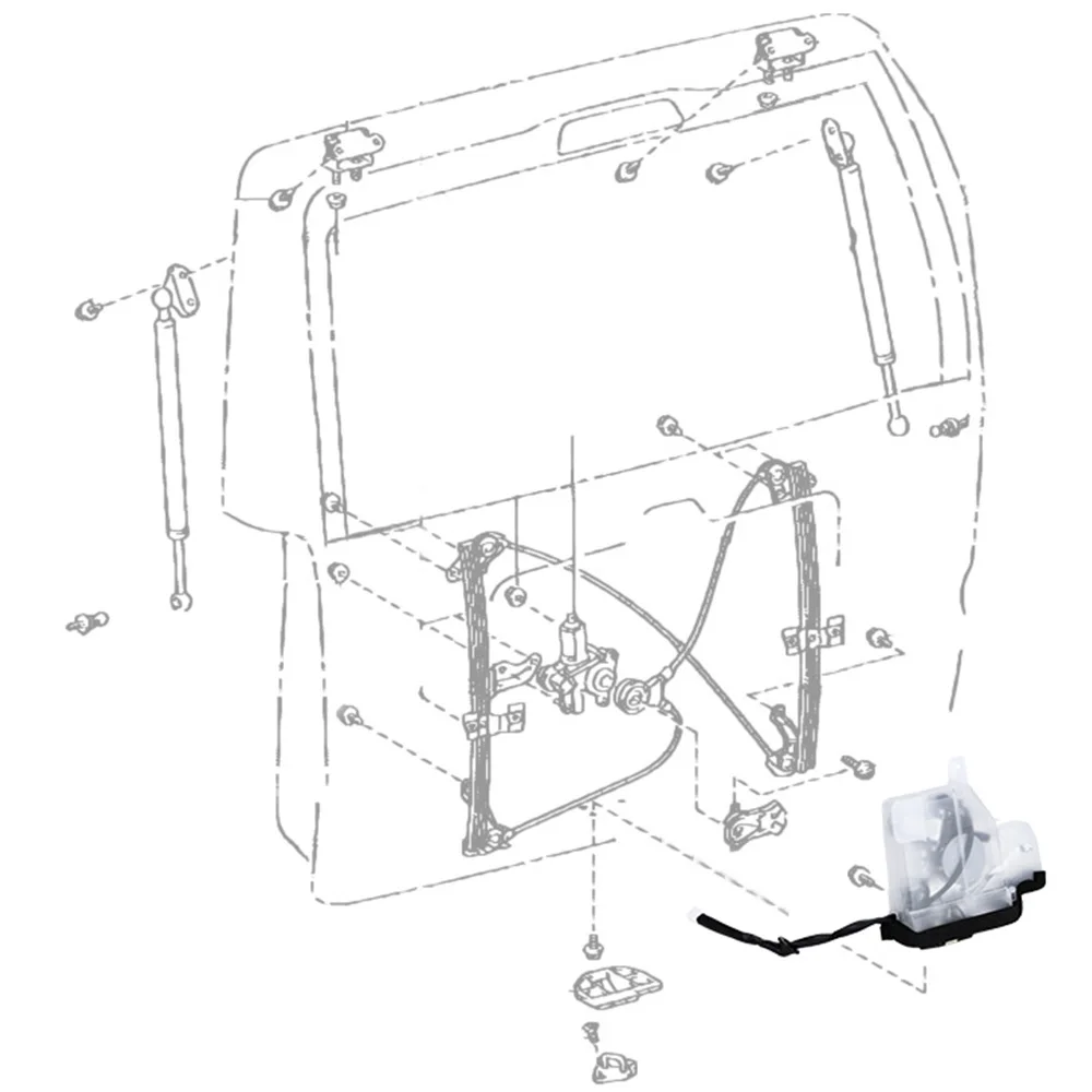 Рисунок 6 - Задний подъемный замок