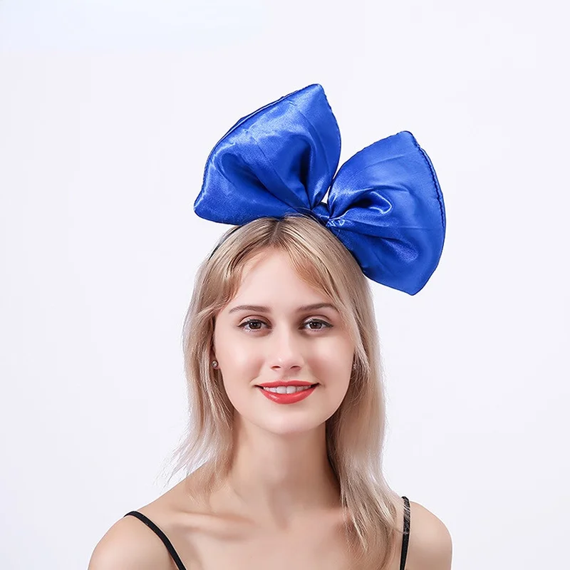 Cerchietto per fascia per capelli con fiocco per capelli da donna e ragazza, per compleanno, matrimonio, cosplay, festa in costume, Natale - Image 4