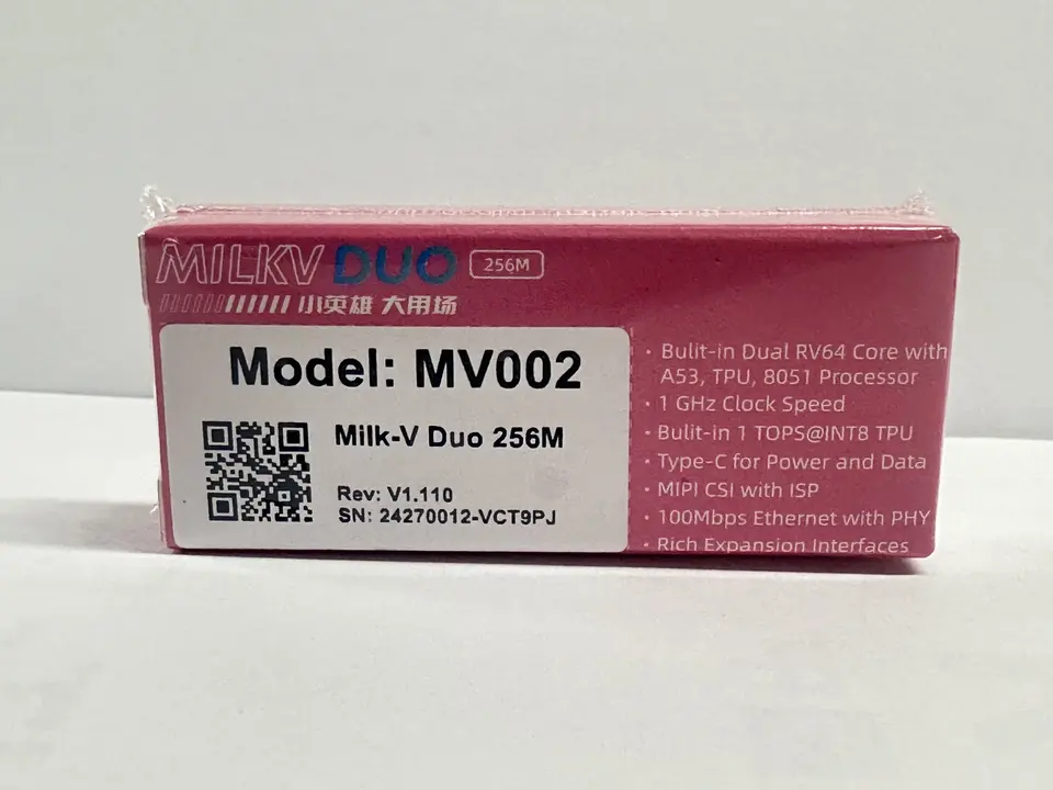 Milk-V Duo 256M MPU Board, 256MB RAM, Linux & RT-Thread RTOS, Dual-System RISC-V + ARM, Free Tutorial for Embedded Learning image 6