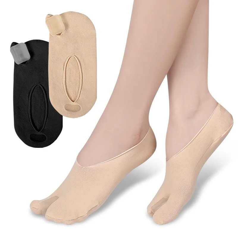 

Thumb eversion separator with large foot bones inside and outside overlapping toe dividers Protect your feet Exude your happy