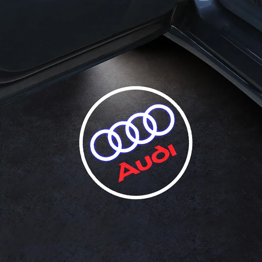 Car Door Welcome Light Led HD Projector Lamp For Audi A3 A4 B8 8P 8V A6 C7 A5 Q5 B7 B6 B9 SLINE QUTTRO RS Q3 Q7 S3 S4 S5 S6 led lamp