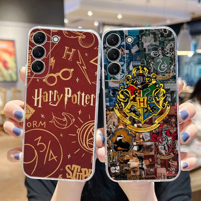 verachten handel Min Cartoon Design P-potters Harry Phone Case For Samsung Galaxy S22 S21 Ultra  S20 S30 Fe S8 S9 S10 Plus Lite Soft Transparent Cover - Action Figures -  AliExpress