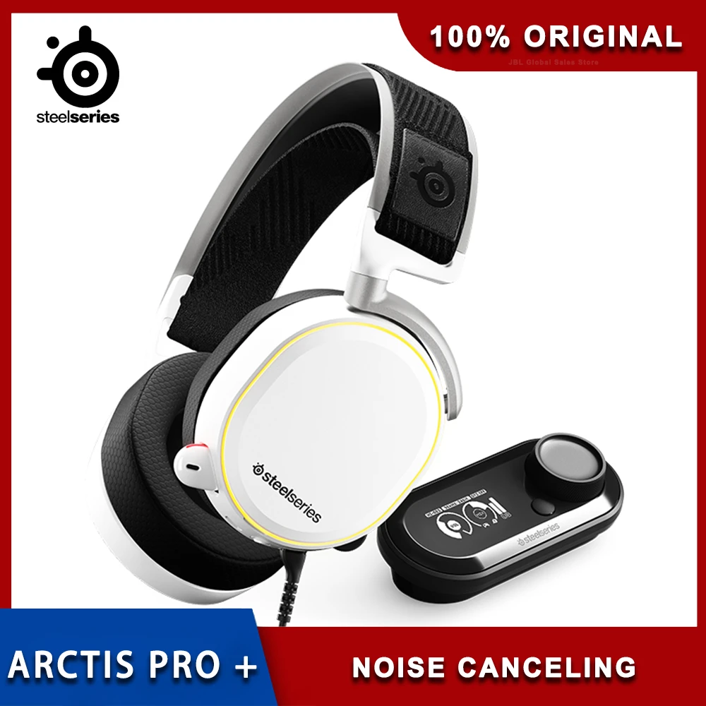 Vijftig vrachtauto Arne Steelseries Arctis Pro + Gamedac High Fidelity Gaming Headset - Hi-res  Speaker Drivers - Dts Headphone:x V2.0 Surround For Pc - Earphones &  Headphones - AliExpress