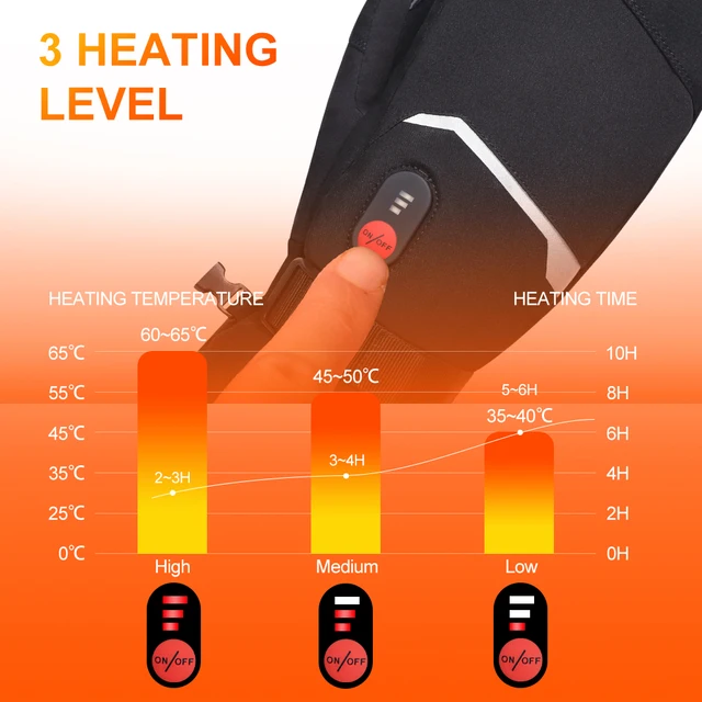 Skiing Winter Gloves 3