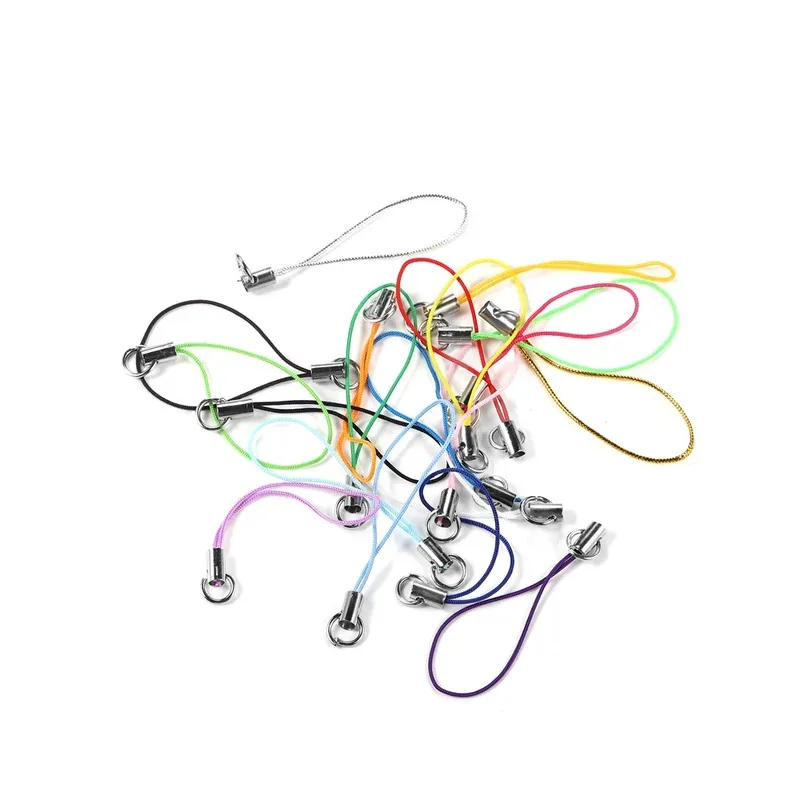 Assorted Pack of Lanyard Straps with Lobster Clasp Keychain Hooks - Decorative Keyring and Charm Set Accessories