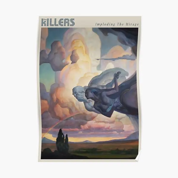 

Плакат Imploding The Mirage, настенная печать, Современная комната, забавный домашний винтажный Декор, живопись, настенное украшение, картина без рамки