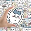 64PCS Cute Chiikawa Stickers Cartoon Laptop Phone Phone Case Luggage Fridge DIY Decal Graffiti Waterproof Sticker Kid Toy 6