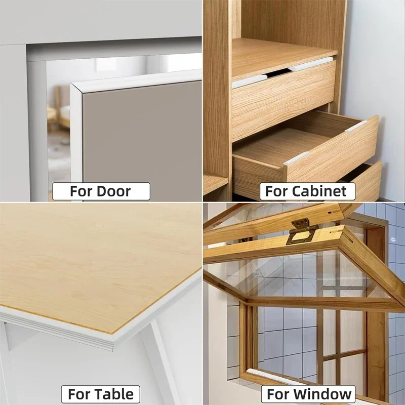 5M Cladding Door and Window Sealing Strip wedge weather stripping Foam Insulation Stripped Doors Gap Filler Noise Blocker Tape