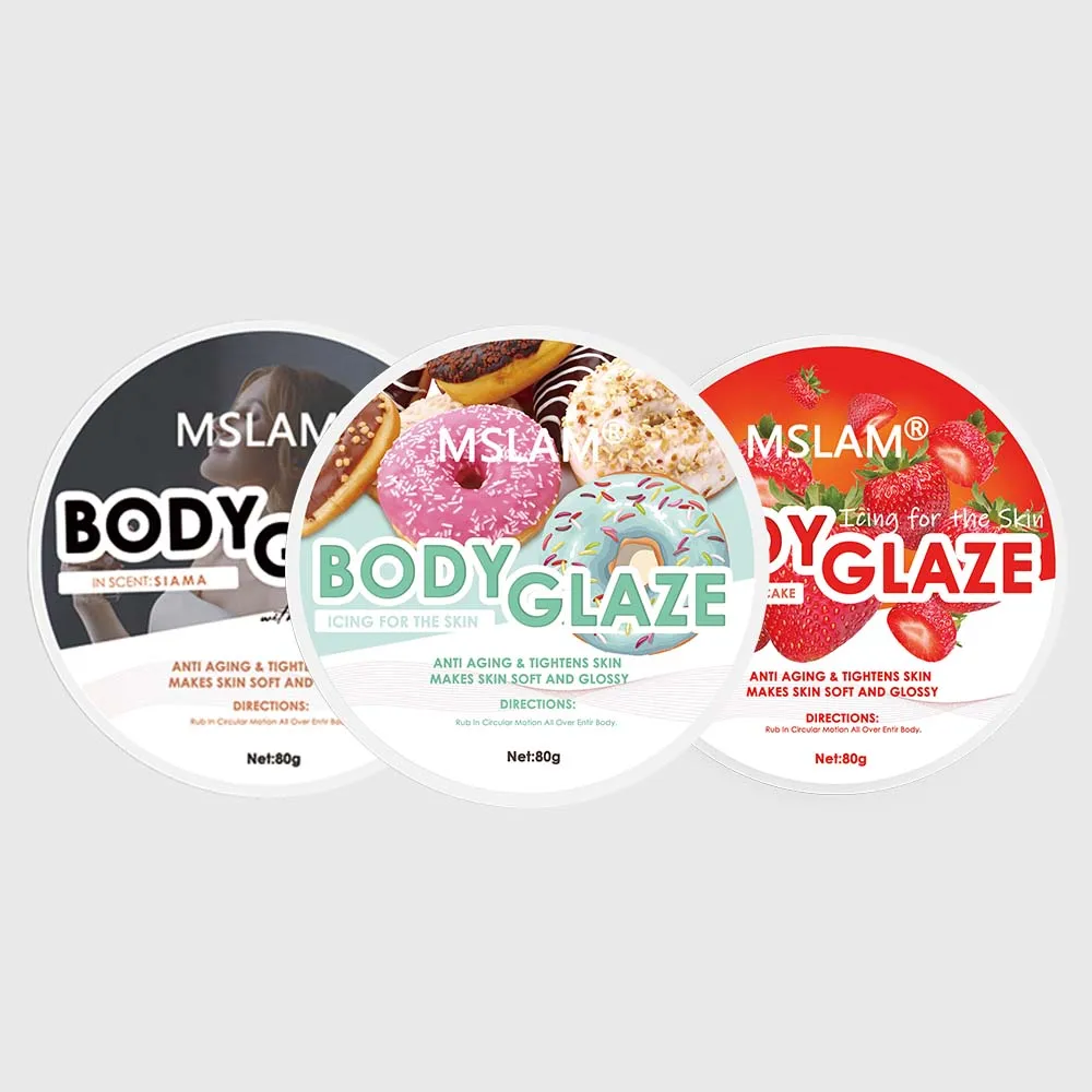 Body Glaze Body Butter Whipped Body Butter for Women, Butter Body Moisturizer for Women Anti Aging Body Cream Leaves Skin Soft 6