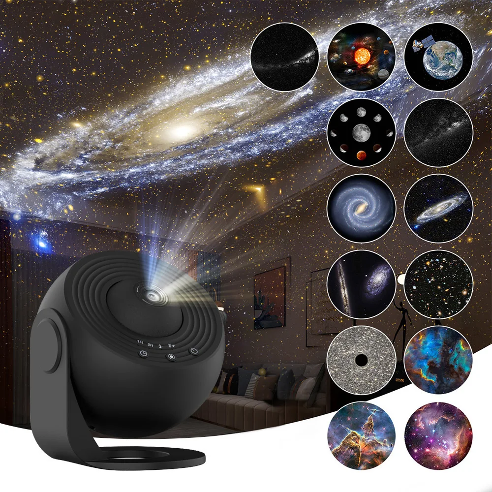 Proyector de estrellas 13 en 1, planetario, proyector de galaxia para  dormitorio, proyector Aurora, proyector de luz nocturna para niños y adultos  - AliExpress