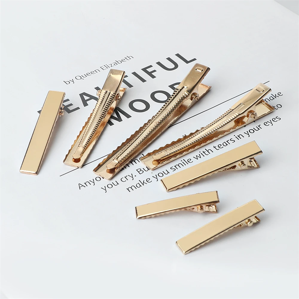 Metal Hair Alligator Clips 30/50pcs For Women DIY Jewelry