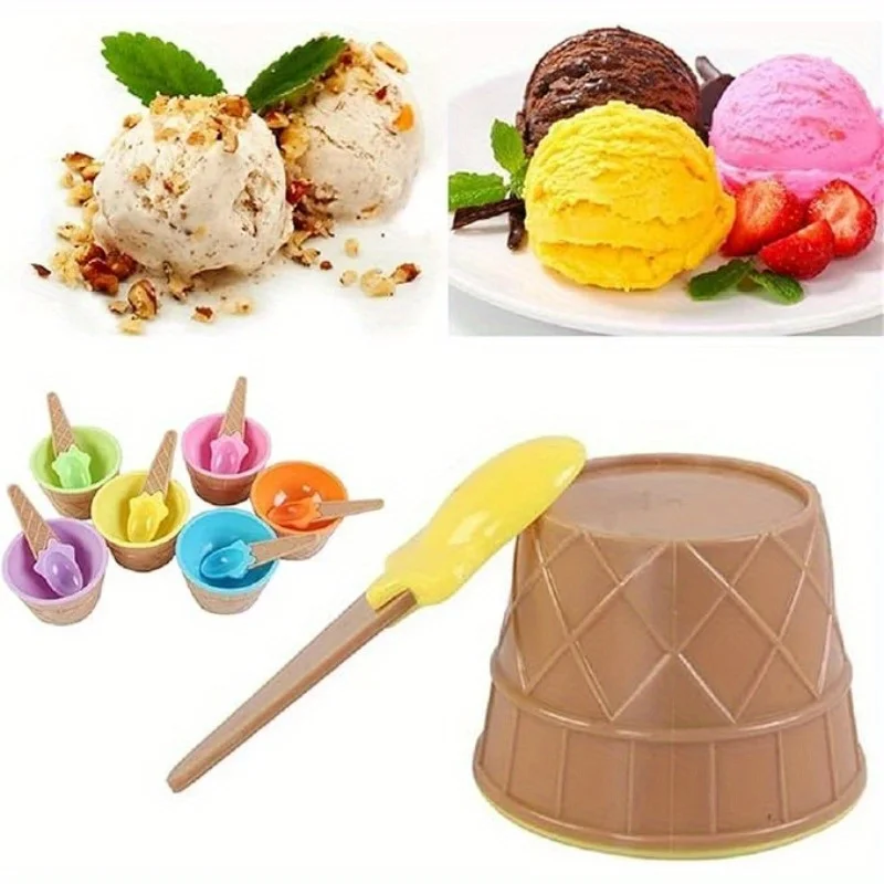 Ice Cream Bowl & Spoon Set 2