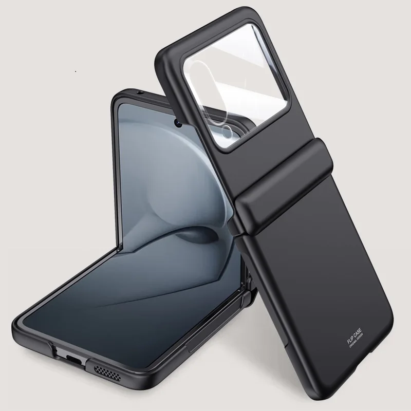 Spring Hinge For Huawei Nova Flip Case Matte Hard Folding Protection Cover_voghion.com