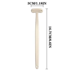 Premium Tongue Scraper for Oral Health & Fresh Breath (Beige)