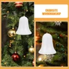6 Pcs Bubble Bell Jingle Bells for Crafting Christmas Little Ornaments Crafts Small 4
