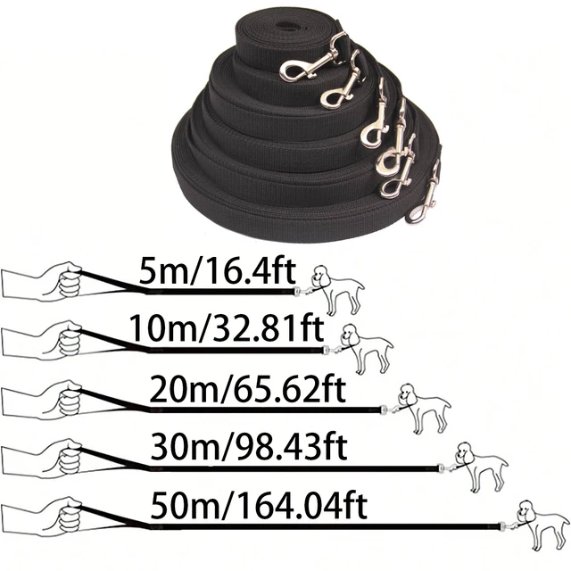 Pet Dog Training Leash Walking Belt Long Lanyard Dog Walking Protection Rope Suitable For Small And Large Dogs 1.5/3/5/6M Leash 2