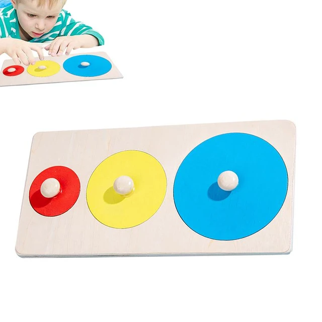 PUZZLE EN BOIS MULTI FORME MONTESSORI