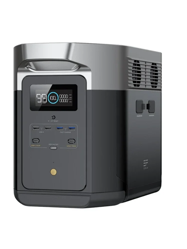 Ecoflow Delta 2 1800W 1024Wh Batteria Ad Alta Potenza Per Centrale Solare Portatile Ed Esterna