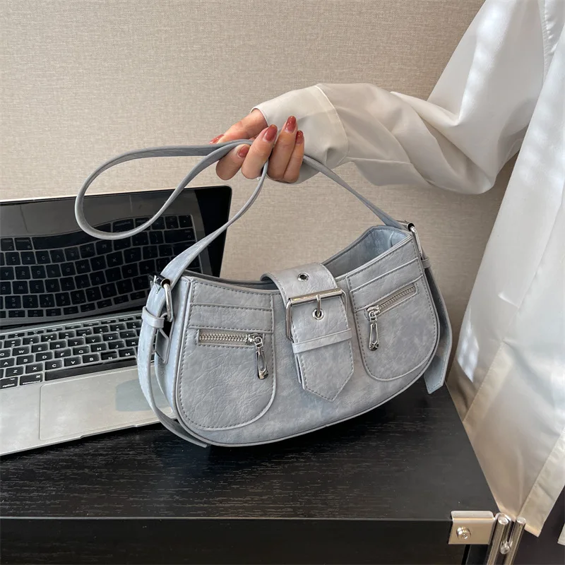 High Quality Underarm Bag Women's 2023 New Vintage Fashion Handbag Shoulder Bags for Women сумка женская Hot Selling